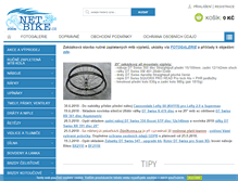 Tablet Screenshot of netbike.cz